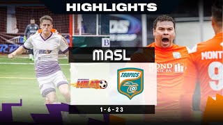 Harrisburg Heat  Florida Tropics  1623  MASL Highlights 23 [upl. by Htiduy]