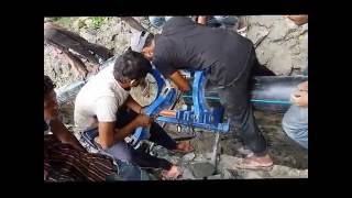 How to install and join HDPE pipes in water supply system [upl. by Gilcrest129]