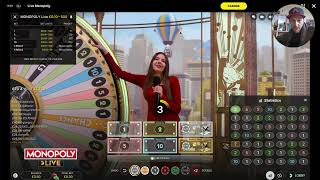 Monopoly Live Chance 4 Rolls 765x [upl. by Nigen269]