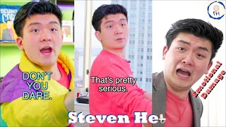 Emotional Damage  Best Steven He TikTok Compilation 2023 [upl. by Sldney]