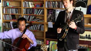 YoYo Ma Edgar Meyer Chris Thile And Stuart Duncan NPR Music Tiny Desk Concert [upl. by Ellitnahc118]