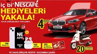 Nescafe Çekiliş  Nescafe Çekilişine Nasıl Katılırım 20232024 [upl. by Nomolas327]