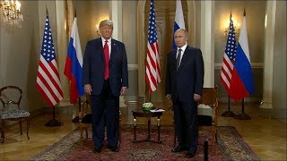 President Trump Russias Vladimir Putin hold joint news conference  ABC News [upl. by Onitnas889]