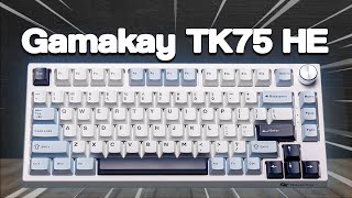 Another BUDGET Wooting Alternative  Gamakay TK75 HE [upl. by Assirialc]