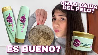 Sedal PREBIOTICOS y BIOTINA mi experiencia reseña DETIENE LA CAIDA DEL CABELLO Es Bueno review [upl. by Yenhoj]