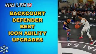 NBA Live 19 Best Backcourt Defender Icon Ability Upgrades [upl. by Nuahsad293]