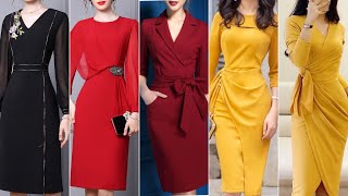 elegant designer plus size women formal cocktail sheath dress for 2023 mother of the bride dresses [upl. by Savina]