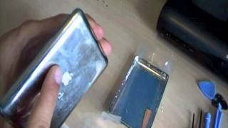 replacing ipod classic casing [upl. by Lleynod231]