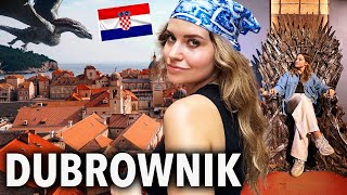 DUBROWNIK Chorwacja zwiedzanie i najlepsze atrakcje  GRA O TRON i Wyspa Lokrum  vlog 2024 [upl. by Einnahpets]