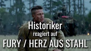 Historiker reagiert auf FURY  HERZ AUS STAHL  Erste Schlacht [upl. by Chauncey494]