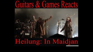 Guitars amp Games Reacts Heilung In Maidjan live music reaction [upl. by Nipahc]