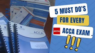 BEST ACCA EXAM STRATEGY To Clear ACCA Paper In Your First Attemptfrom Experience [upl. by Pish]