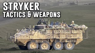 Stryker Infantry Carrier Tactics amp Weapons [upl. by Anaugal]