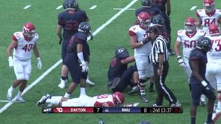 RMU vs Dayton  Football Highlights [upl. by Guglielma]