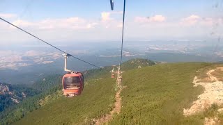 Yastrebets Gondola  Borovets Bulgaria [upl. by Nahgeam]