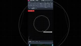 Auto cad 2024 practice circular drawing  drawing 11 logo 2d automobile cad art autocad [upl. by Acinom]