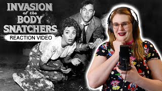 INVASION OF THE BODY SNATCHERS 1956 MOVIE REACTION AND REVIEW FIRST TIME WATCHING [upl. by Yrakaz]