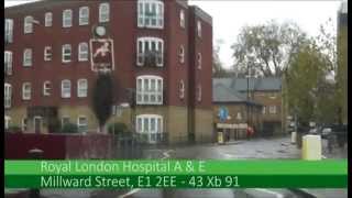 Royal London Hospital  AampE [upl. by Rases]