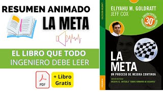 RESUMEN ANIMADO 📖 LA META UN PROCESO DE MEJORA CONTINUA  LIBRO GRATIS [upl. by Boesch]