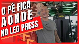 ONDE COLOCAR O PÉ NO LEG PRESS [upl. by Danni]