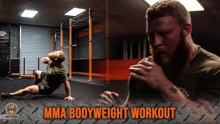 Use This MMA Bodyweight Workout For Fight Endurance [upl. by Harbird369]