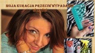 Kuracja na wypadanie włosów  pielęgnacja włosów cienkich delikatnych i wypadających [upl. by Jankell500]