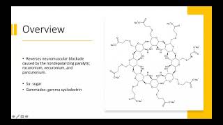 SugammadexHow It Works Advantages and Limitations by Danielle Kem MD Candidate Class of 2022 [upl. by Tera]