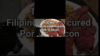 Tocino Filipino Sweet Cured Pork or Bacon [upl. by Manvil687]