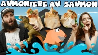 RECETTE  AUMONIERE SAUMON [upl. by Hyland25]