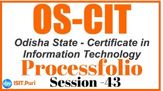 Session 43  Process Folio2024 New Syllabus OSCIT [upl. by Greenlee]