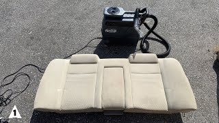 Car Seats Extraction Deep Clean amp Shampoo  Toyota Corolla amp Nissan Primera [upl. by Brock86]