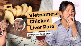 Vietnamese Chicken Liver Pate Recipe Pâté [upl. by Eizeerb]