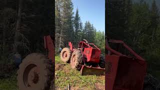 Timberjack 230 skidder logging detroitdiesel timberjack [upl. by Otrebliw117]