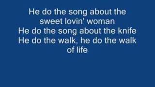 Dire Straits Walk of Life LYRICS [upl. by Stroud]