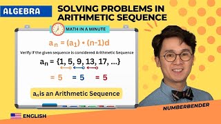 Evaluating Arithmetic Sequence in Filipino  ALGEBRA  PAANO [upl. by Pincus846]