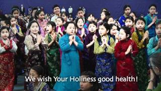 Welcome Song for Dalai Lama HD [upl. by Roxana]