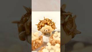 Cutest Cookie Ever Hedgehog Florentine Nougat Butter Cookie Recipe 😍 맛있어서 미쳐버림 고슴도치 플로랑탱 버터 쿠키 만들기 [upl. by Cinom]