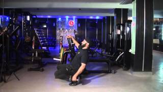 LEGS QUADS  Sissy Squats With Dumbbell [upl. by Ardy]