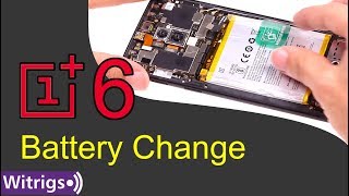 OnePlus 6 Battery Replacement  Repair Guide [upl. by Olnay]