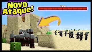 FOI ADICIONADO UM NOVO TIPO DE ATAQUE NO MINECRAFT VILLAGE AND PILLAGE [upl. by Dugald]