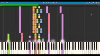 Alexandre Desplat  Obliviate Synthesia Piano [upl. by Enaj]