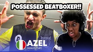 AZEL 🇮🇹  DEMUTH VIP  YOLOW Beatbox Reaction [upl. by Aanas]