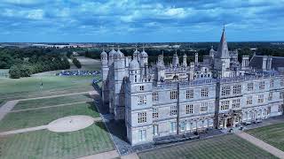 Burghley House by Drone 24082024 [upl. by Allys142]