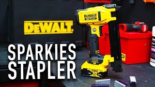 NEW Dewalt 18v Electricians Stapler DCN701 [upl. by Alejandrina]