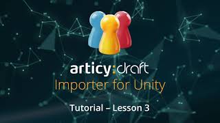 articydraft Importer for Unity  Tutorial Lesson 3 [upl. by Ahseneuq]