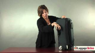 TravelPro Crew 8 22quot Expandable Rollaboard Suiter Review  Luggage Online [upl. by Bez]