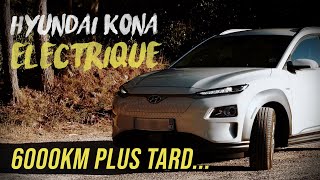 Hyundai Kona electrique 64kwh ⚡️  mon avis après 6000km  😍 [upl. by Jobi]