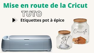 TUTO ☞ Mise en route de la Cricut 3 [upl. by Nord]