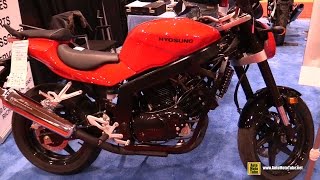 2012 Hyosung GT250  Walkaround  2015 Toronto Motorcycle Show [upl. by Eneloc696]