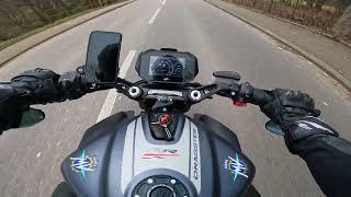 Mv Agusta Dragster 800 RR Raw Sound Schwarzwald Tour [upl. by Onairpic]